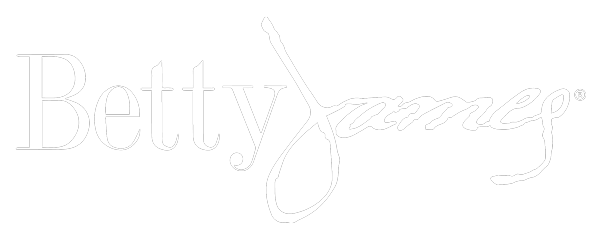 betty james white logo